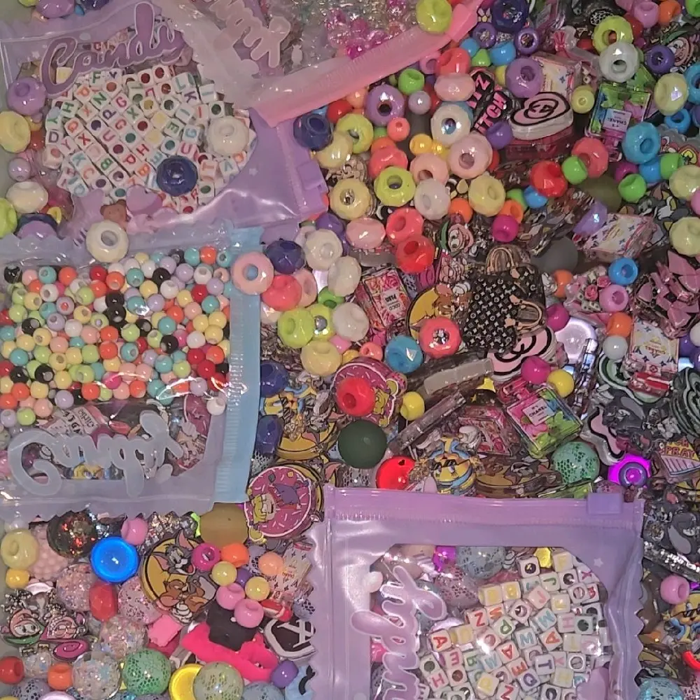 Bead Scoop Mix | Random Craft Beads for DIY Jewelry, Pens & Decoden