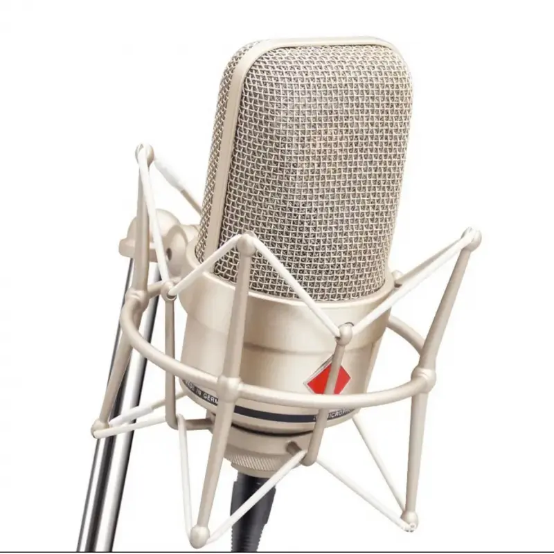 M49 All-Metal Professional Diaphragm Studio Condenser Microphone for Professional Live Streaming, Singing, and Audiobook Recording, Live Performance, Music Production