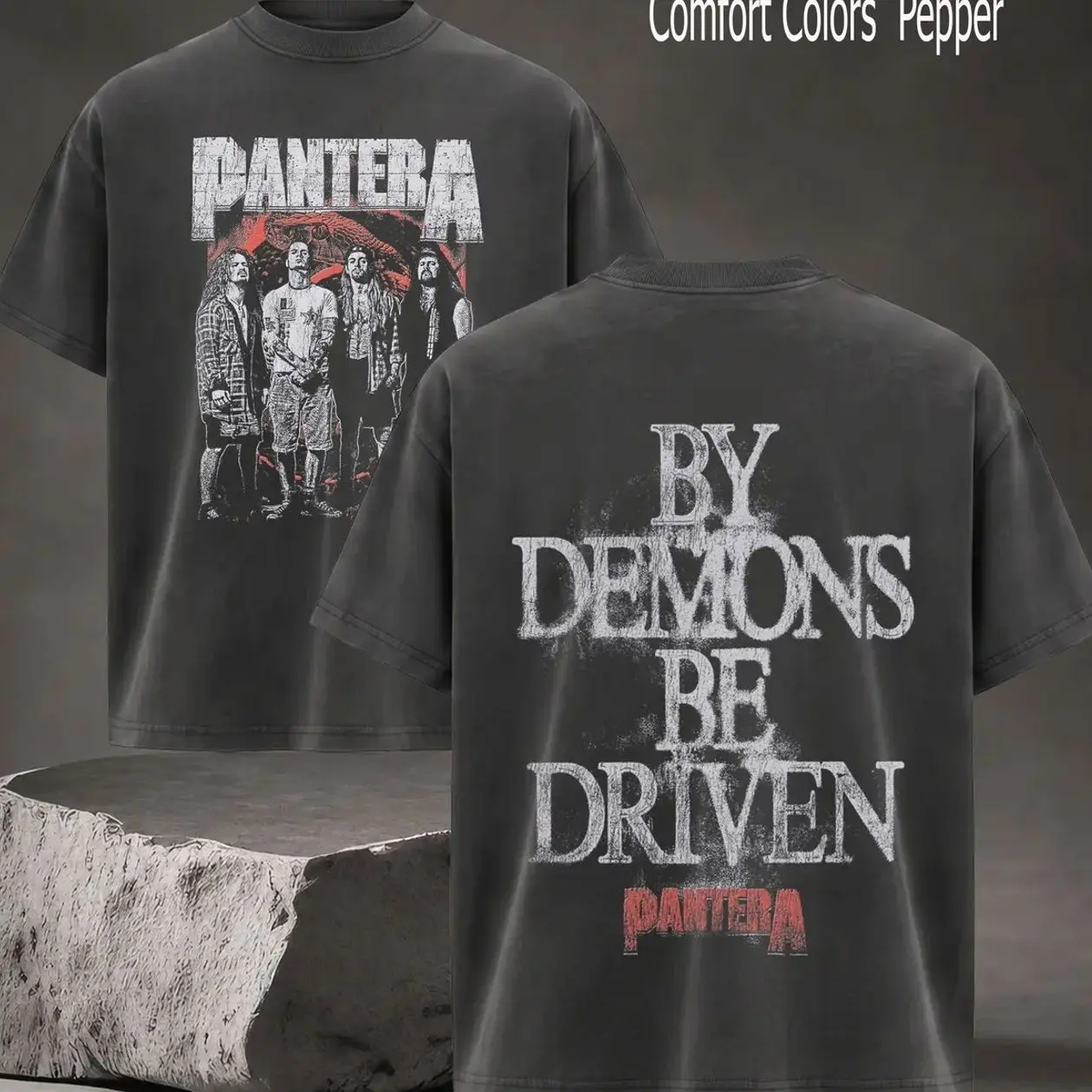 PANTERA T-Shirt, metal band shirt, rock tour t-shirt, alternative band merch, trending t-shirt, 90s graphic tee, vintage graphic tee, grunge aesthetic shirt, classic rock merch Menswear 62J
