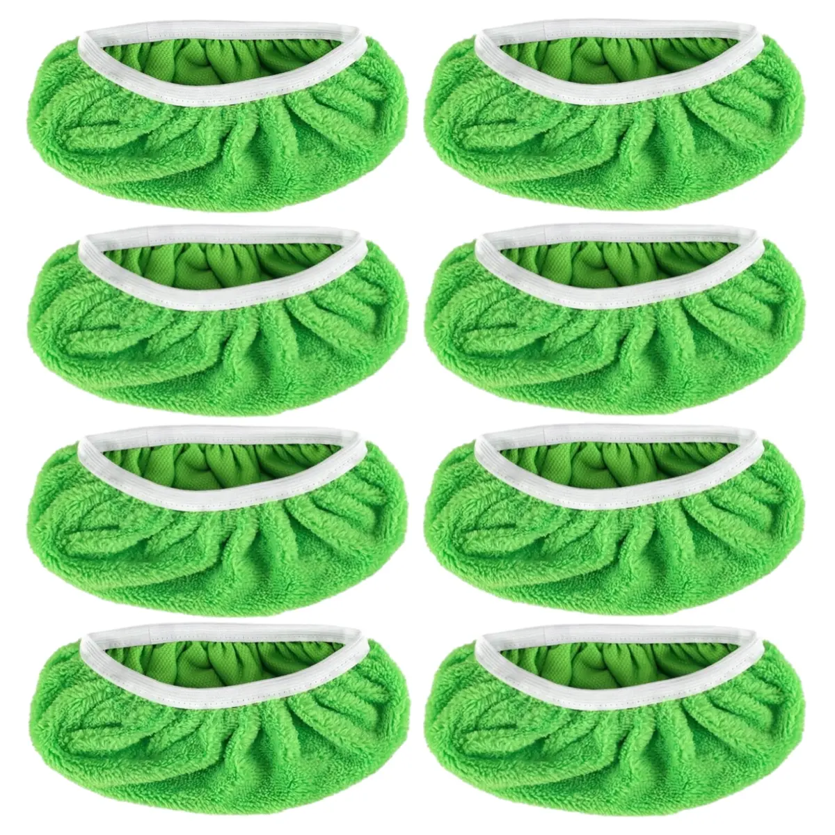 8Pcs/Set Reusable Microfiber Mop Pads Replacement for Swiffer Sweeper Mop,Dry Sweeping Cloths and Wet Mopping Cloths,for Household Cleaning,Washable Wet Pads(Excluding Mop),Halloween Christmas Party Gifts,Hand Tools Kits
