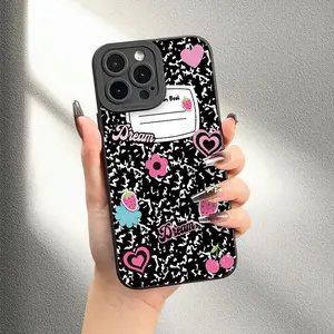 UV Printed Phone Case with a Notebook Cover Design, Offering Complete 360-Degree Protection for Various Iphone Models Including 11, 12, 13, 14, 15, 16 ,17Pro Max, XR, X/XS, 7, 8 Plus, SE, And Mini. an Ideal Gift for Birthdays for Both And .