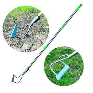 Rake Gardening Turf Grass Shovel Vegetable Garden Agricultural Weeder Garden Soft Soil Weeding Rake Hoe Cross-border New Product
