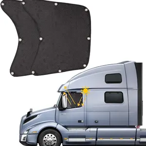 2PCS Side Window Sunshades for Semi-Truck,23.6x21.6inch Car Side Window Shade RV Semi Truck Accessories