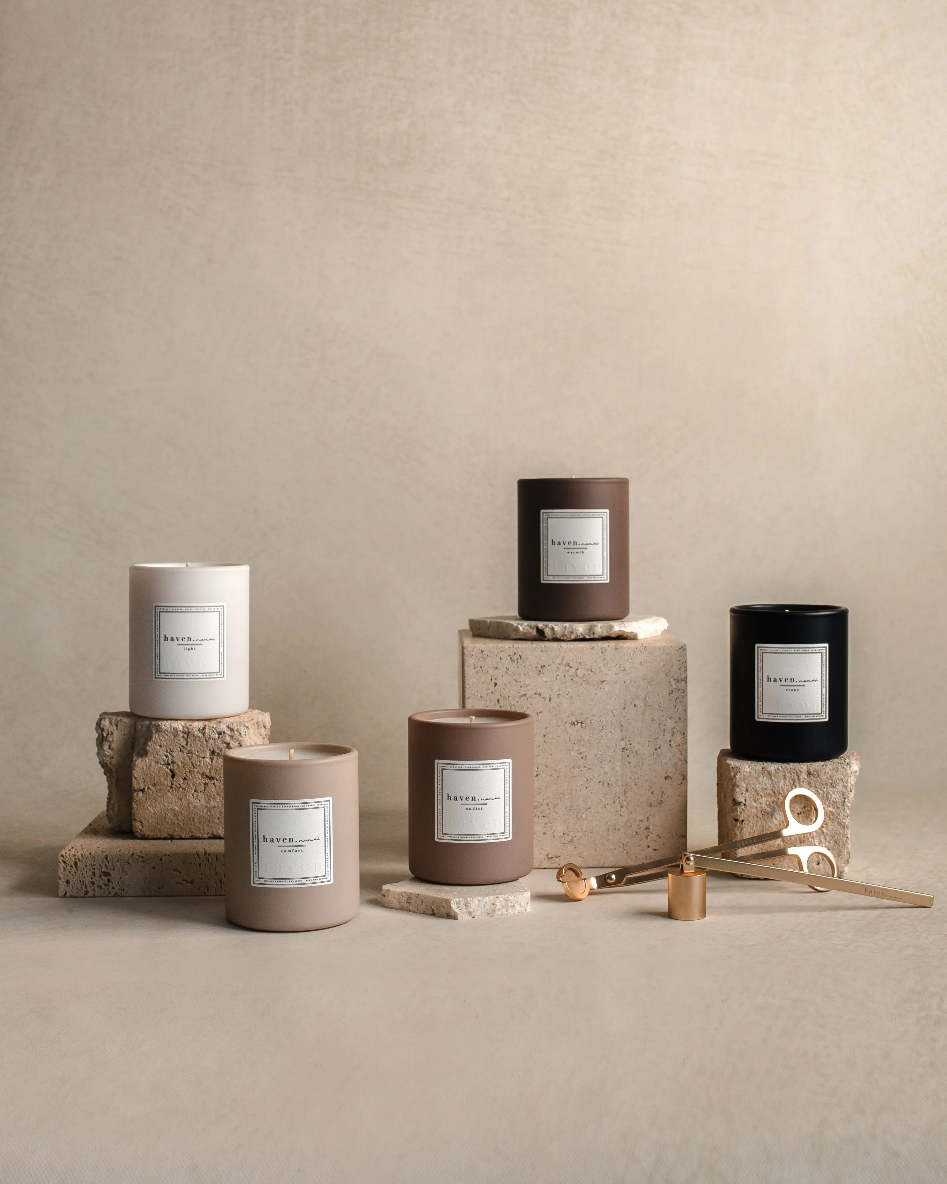 Luxury Candle Bundle - The Haven Collection