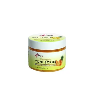 Pineapple Exfoliating Scrub Soften - 200g Refreshing Formula for Bikini Line & Underarms - Soothes Irritated Skin & Promotes Silk Softness