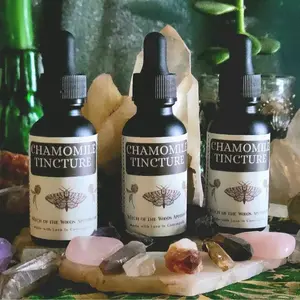 Home-grown Chamomile Tincture (Assist Sleep, Calm Anxiety & Relax into Meditation)