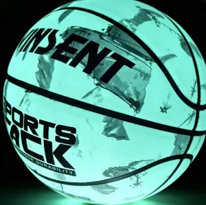 Premium Glowing Basketball High Brightness for Night Basketball Games