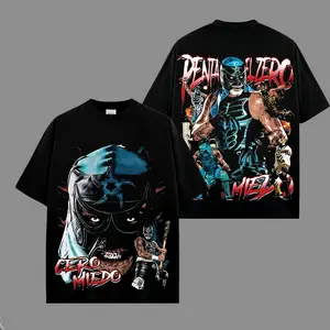 Vintage Penta El Zero Miedo Retro Premium 100% Cotton T-Shirt, The Lucha Brothers Fans, Penta El Zero Miedo Fans, Rey Fénix Fans, Hustle Loyalty Respect Wrestling T-Shirt, Iconic WWE Legend Merch
