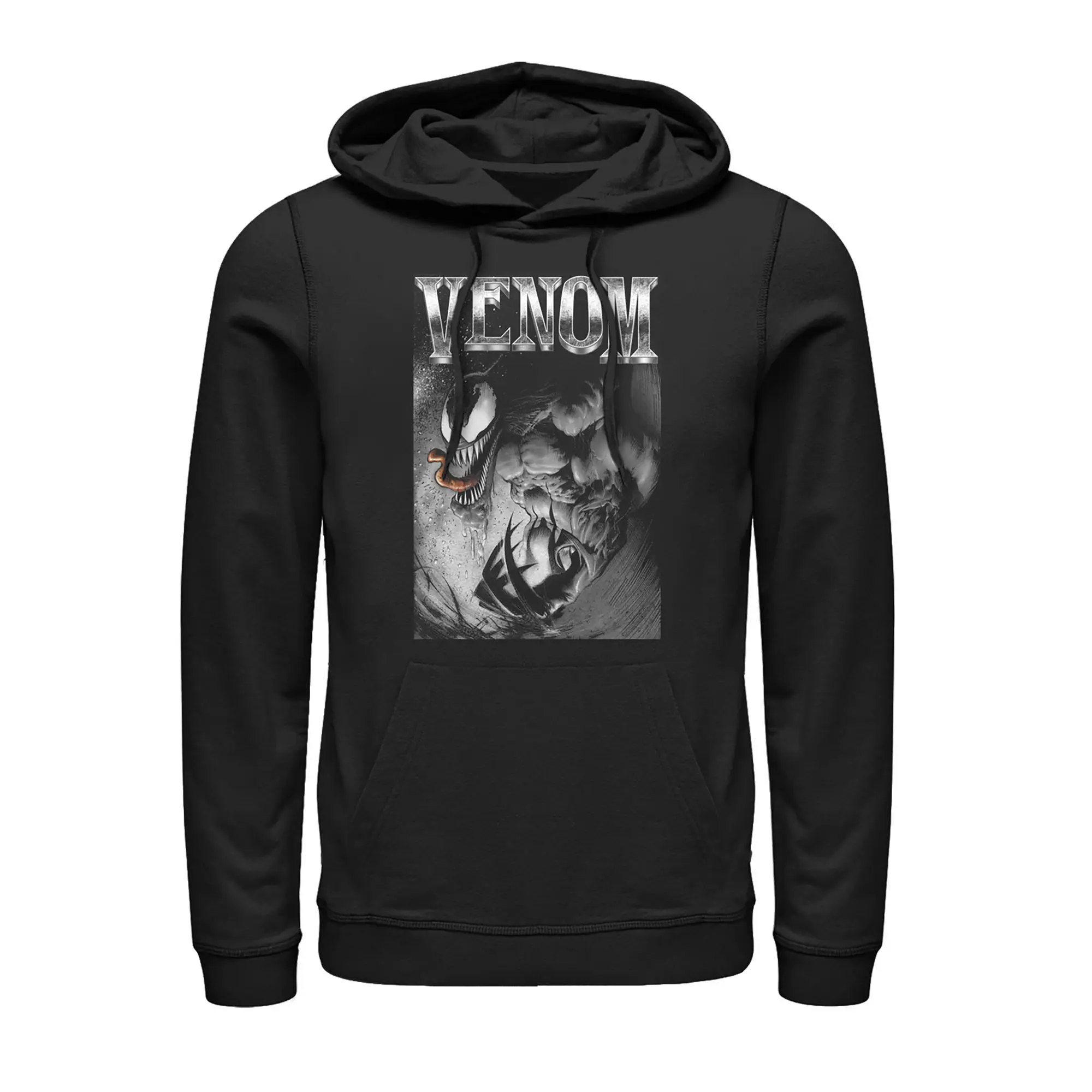 Men's Marvel Venom Beckons You Pull Over Hoodie, Menswear, Casual