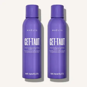 MAËLYS GET-TAUT Body Firming and Hydrating Mousse-To-Oil x 2 | Packed With Glaucine + Squalane