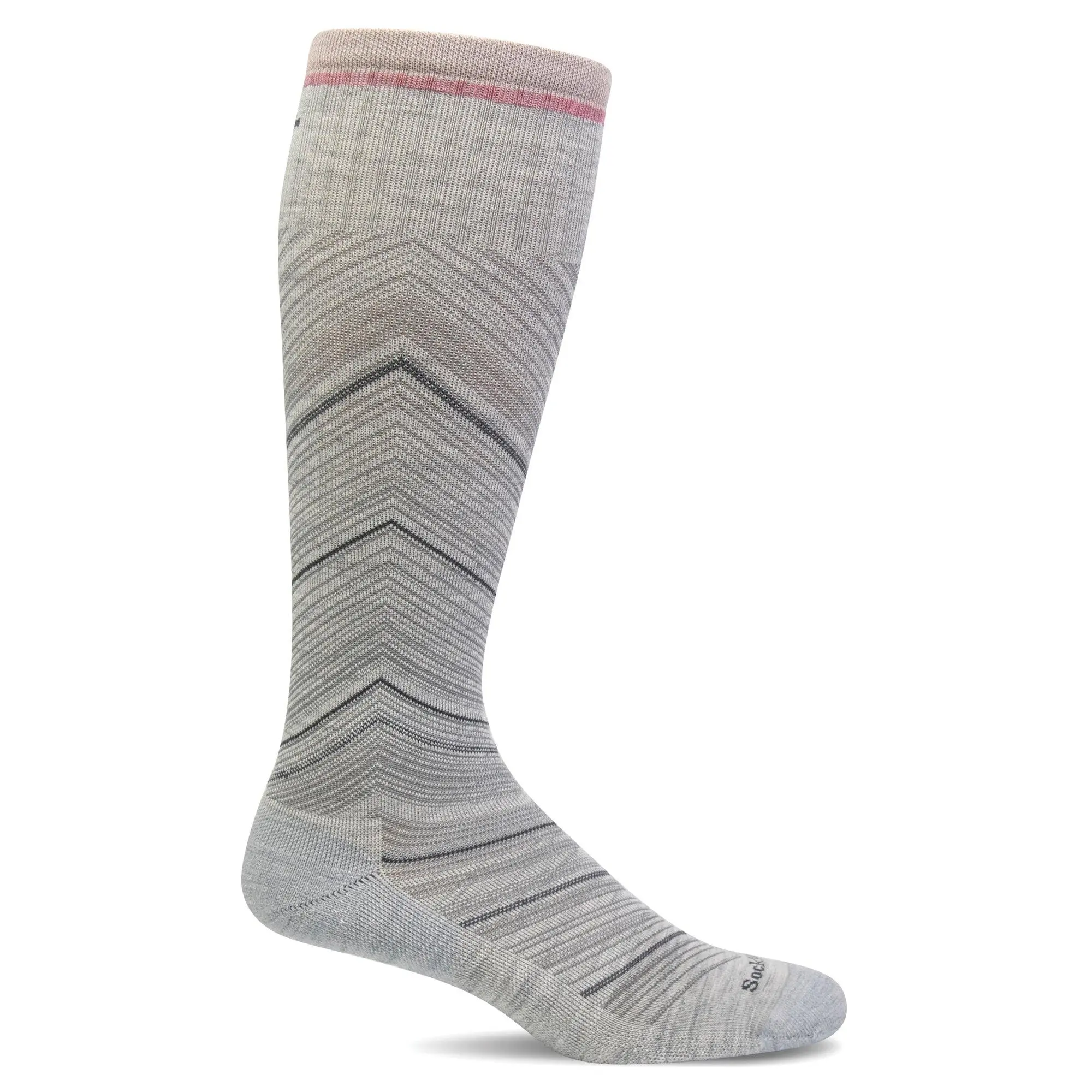 SOCKWELL WOMEN’S FULL FLATTERY | MODERATE GRADUATED COMPRESSION SOCKS - ASH