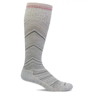 SOCKWELL WOMEN’S FULL FLATTERY | MODERATE GRADUATED COMPRESSION SOCKS - ASH