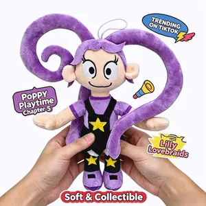 Poppy Playtime5: Poppy's Game Monster Joker Lily Doll Plush Toy Soft Stuffed Collectible