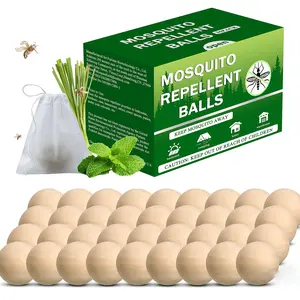 Mosquito Repellent 36 Balls – Mosquito Repellent Outdoor Patio & Indoor, Natural Mosquito Deterrent for Yard, Patio, Camping & Travel tiktokshopspringglowup