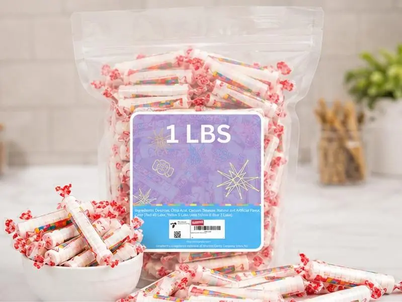 Original Candy Rolls, 1 lb Bulk Bag, Gluten Free & Vegan Candy, Peanut-Free, Dairy-Free, Classic Sweet Flavor, Family Owned Since 1949, Halloween, Party Favors & Candy Buffets