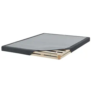 Hercules 4 Inch Low Profile Foundation Mattress Box Spring Replacement, King/Queen