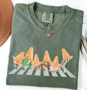 Comfort Colors Toys Crossing T-Shirt, Character Shirts, Family Trip Tees