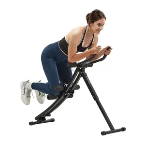 VEVOR AB Workout Machine, Ab Workout Equipment at Home Gym, Core & Abdominal Trainers for Women, 440 lbs Weight Capacity Strength Training Ab Cruncher, Foldable Adjustable Fitness Exerciser