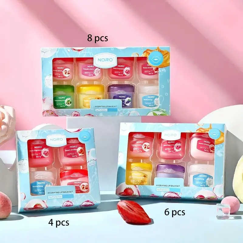 Moisturizing Lip Care Mask Set, 4/6/8 Counts Hydrating Lip Care Gel, Daily Skincare Product For Dry Lips, Skincare Product Summer Gift, Lip Care Products, Lip Balms, Lip Moisturizer, Lip Care Routine