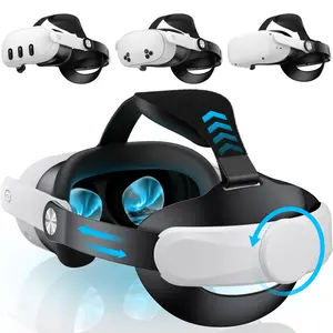 BEBONCOOL Applicable to Quest 2/Quest 3/3S VR host all-in-one quest3 elite headset quest3 headband magnetic fast charging endurance built-in battery headband quest3 accessories