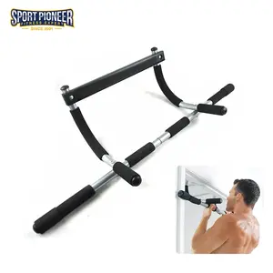 Adjustable Chin-Up Bar for Home Workouts - Door Frame Horizontal Pull-Up Bar for Fitness Training