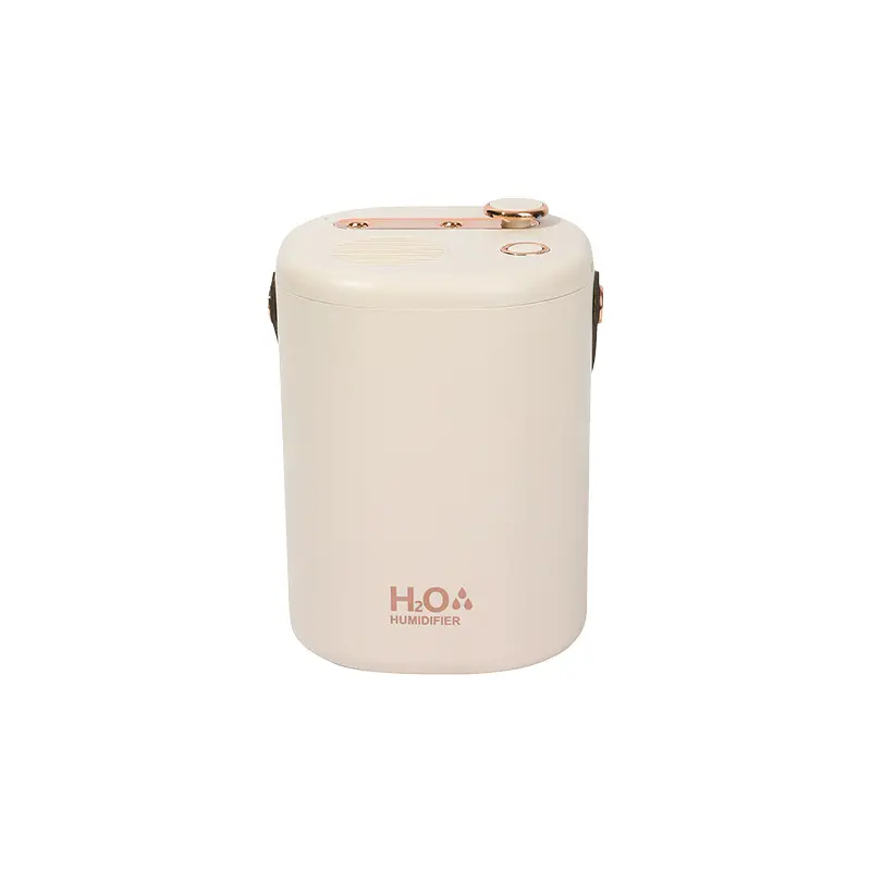 2-in-1 Humidifier-Air Purifier, Large Capacity USB Desktop Device with Large Mist, Cordless Compact Portable Mini Design (164*129mm), Ultra-Quiet for Home Bedroom Office