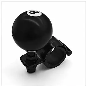 8 Ball Steering Wheel Spinner Knob Universal Car Turning Handle 360 Degree Rotation Easy Control Steering Wheel Accessory Compatible with Most Vehicles