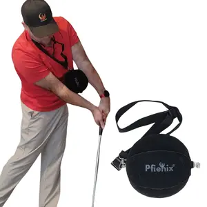 Golf Swing Smart Ball Trainer – Inflatable Ball Swing Training Aid for Arm Connection & Posture Correction – Perfect for Full Swing, Chipping & Putting