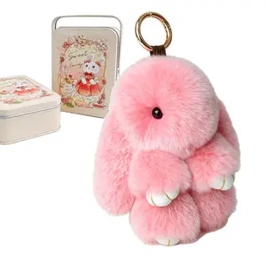 Cute Rabbit Design Plush Toy, 1 Count Soft Stuffed Rabbit Plushie, Cartoon Rabbit Plush Doll, Stuffed Animals, Plush Toy for Home & Office Decor
