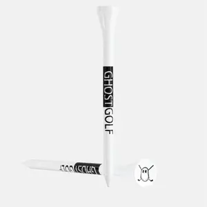 50-Pack Ghost Tees - Perfect for Parties and Festivals