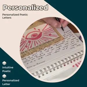Handwritten Letter Personalized - One-of-a-Kind Intuitive Poetic Keepsake for Turning Points & Self-Discovery