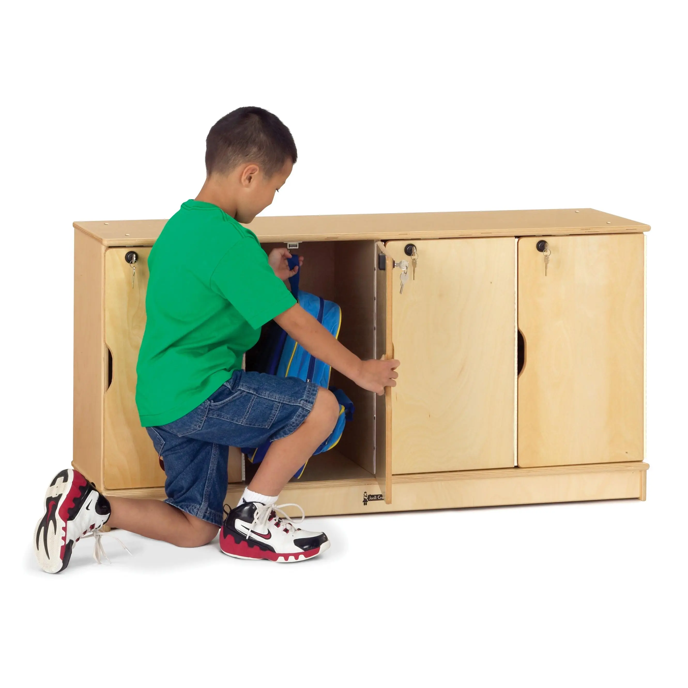 Jonti-Craft Stacking Lockable Lockers -  Single Stack