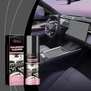 Car Interior Polishing Agent, Car Interior Polish Renewal, Stain Removal Maintenance, Shine Protection, Anti-Stain Care, Car Cleaner