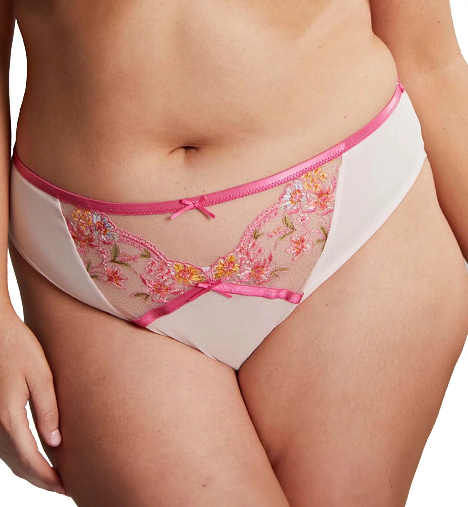 Sculptresse Eden High Leg Brief (10912) - Pink
