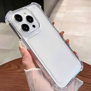 Anti-Drop Shockproof Tpu Protective Case Cover for iPhone 16/7/8/x/XS/XR/XS Max/11/12/13/14/15/16 Pro Max/17/17 Pro Max/iPhone 15/15 Pro Max