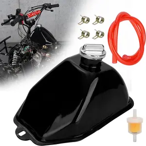 Motorcycle Gas Fuel Petrol Tank with cap for 50cc 70cc 90cc 110cc 125cc Coolster 3050C 3125R Taotao ATA 125D 110B B1 Vitacci Roketa HAWK Ice bear Mountopz ATV Quad 4