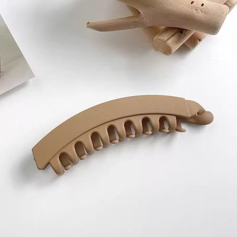 Popular banana hair clip, large size for thick hair, back-of-the-head clip, high ponytail claw clip, vertical clip that doesn't damage hair, twist clip