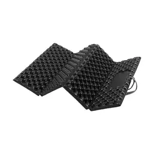 Ultralight Foam Backpacking Sit Pad Foldable Waterproof Z Hiking Sitting Pad Insulated Stadium Seat Cushion with Strap for Outdoor Camping Picnic