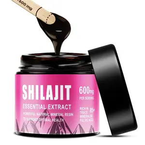 Shilajit Pure Himalayan Organic , 600mg Shilajit Supplement, Shilajit Resin Organic , Gold grade nature shilajit for Energy Support