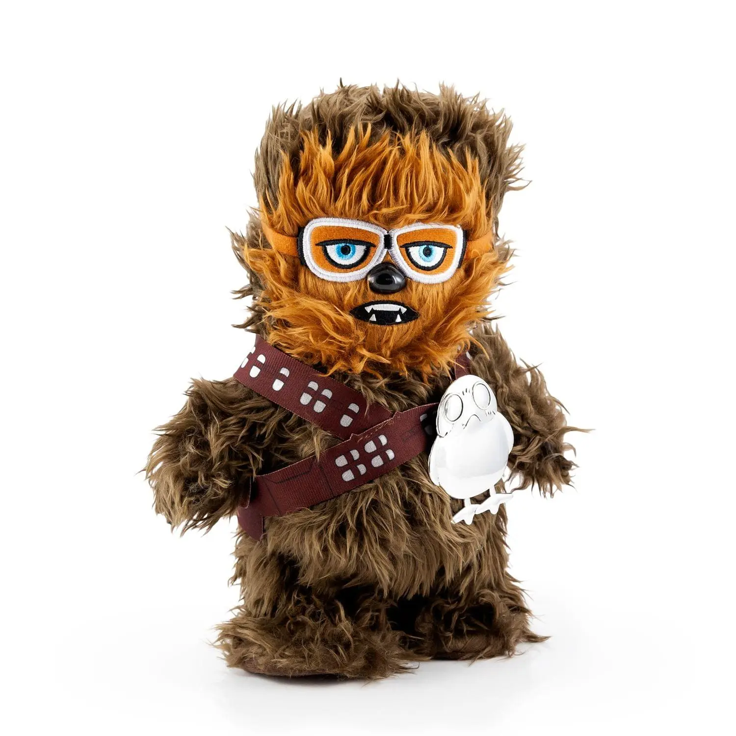 Star Wars Chewbacca Walk n Roar Plush and Porg Pin | 12 inches Star Wars Chewbacca Walk n Roar Plush and Porg Pin | 12 inches