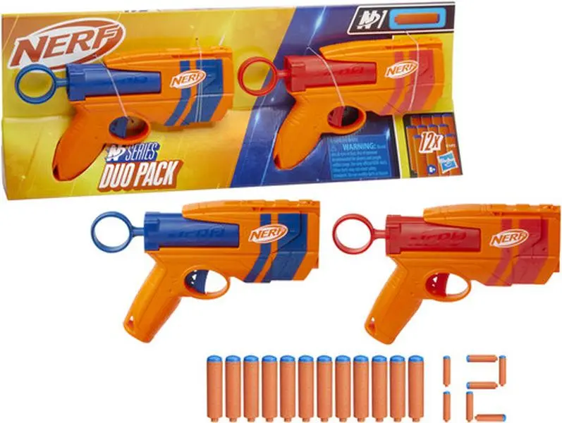 Nerf - N Series - Duo Pack Dart Blasters and 12 N1 Darts  [COLLECTIBLES] Collectible