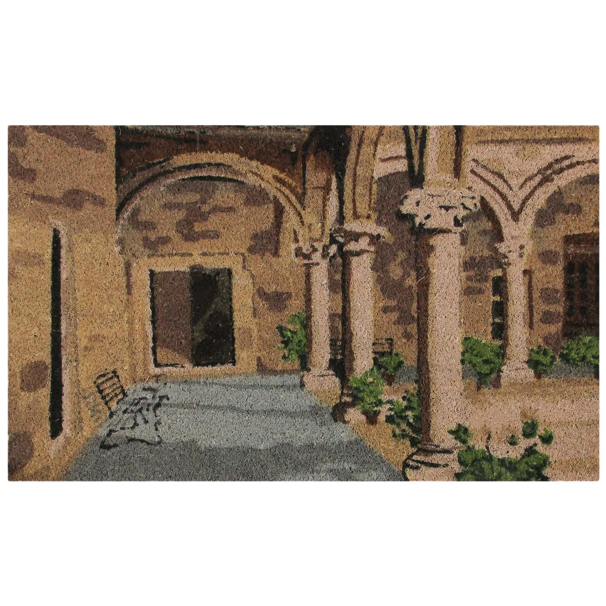 Northlight Coir Outdoor Rectangular Door Mat
