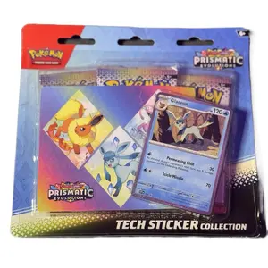 Pokémon Scarlet & Violet Prismatic Evolution Tech Sticker Collection