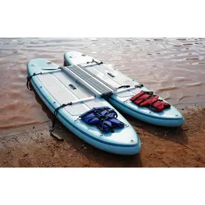 Paddlemaran™ The Paddlemaran™ Stand Up Paddleboard connector. All-Aluminum Construction with Hammock & Carrying Bag for Kids Pets & Fishing