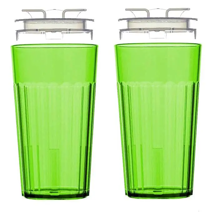 2-Pack Green Reflo Smart Cups