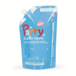 Bubble Liquid, 100ml Bubble Machine Refill Solution, Bubble Concentrate, Outdoor Party Entertainment Toy Accessories for Kids & Adults