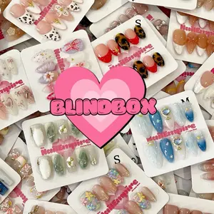 BLIND BOX The Nail Empire | Press On Nails | Long nails | Almond nails | Short nails | Stiletto nails | Acrylic nails | Cute | Glossy | High quality