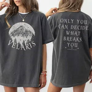 2-sided, Velaris Shirt, ACOTAR Tee, City Of Starlight, Night Court T-Shirt, ACOWAR Quotes, Sarah J Maas Apparel, Book Lover Gift, acosf