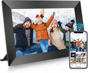 Uhale 10.1" Digital Picture Frame with 32GB Storage Support SD Card,  Photo Frames with 1280x800 HD IPS Touch Screen, Instantly and Securely Share Memories, Send Wishes from Anywhere