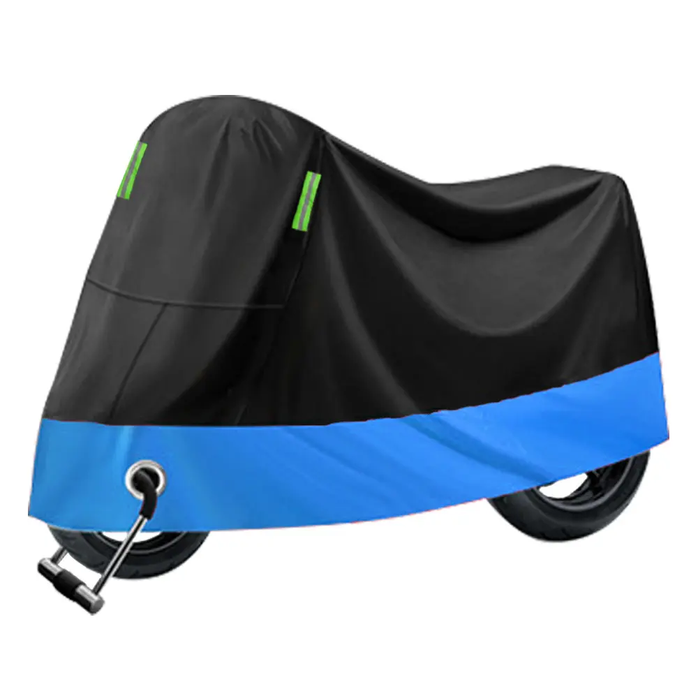 Motorcycle cover waterproof and sun-proof for motorcycles/electric vehicles, 190T Oxford cloth motorcycle cover